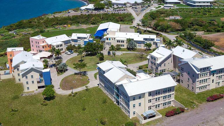 Ross Vet campus from above