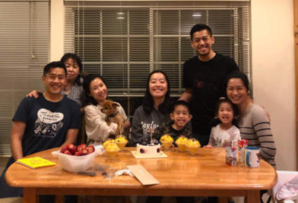 Vivian Wong and Family